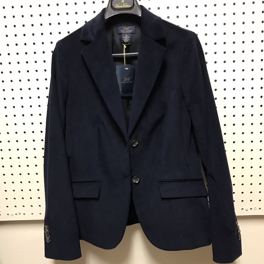 Brooks brothers navy suit jacket